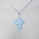 Small Cross - Aileen-Silver Chain - 1